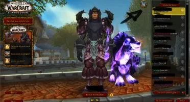 Conta Warcraft BFA + Tigre Espectral veloz + 4mounts tcg