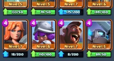 Conta clash royale. 8 lendárias