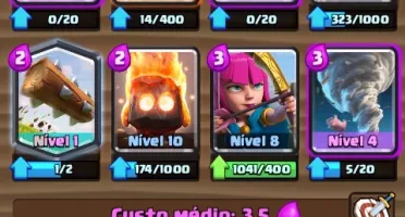 Conta clash royale. 8 lendárias