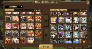 Vendo conta de summoners war