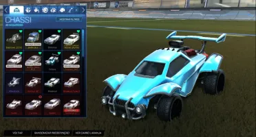 Conta Rocket League + Epic Games com 111 jogos e exclusivos