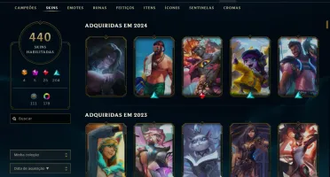 Conta De Lol 2013 lvl 1228