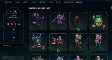 Conta De Lol 2013 lvl 1228