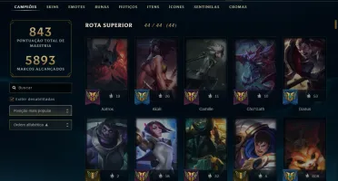 Conta De Lol 2013 lvl 1228