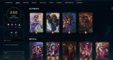 Conta De Lol 2013 lvl 1228