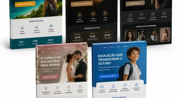 Pack +200 Templates Landing Pages e Páginas de Vendas