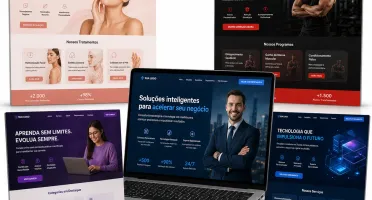 Pack +200 Templates Landing Pages e Páginas de Vendas