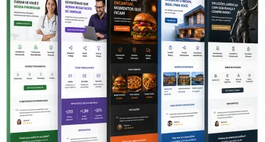Pack +200 Templates Landing Pages e Páginas de Vendas