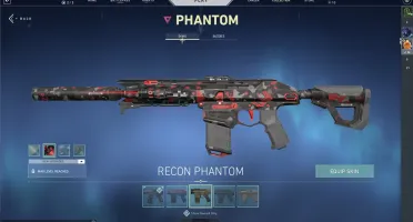 Conta de Valorant Diamante 2 com várias skins