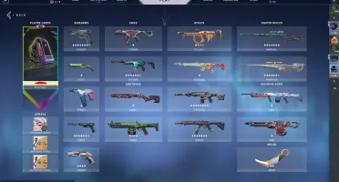 Conta de Valorant Diamante 2 com várias skins