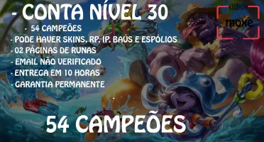 CONTA LV 30 54 CHAMP E 9 SKINS