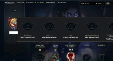 Unranked com 90 Champs e 49 Skins