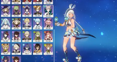 10 T5 limitados + Bis da Yelan/Kazuha e 4 Armas do passe