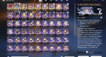 Honkai Star Rail - Conta Endgame c/ 14 5✯