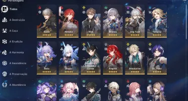 Honkai Star Rail - Conta Endgame c/ 14 5✯