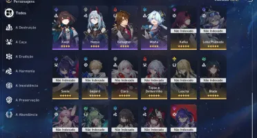 Honkai Star Rail - Conta Endgame c/ 14 5✯
