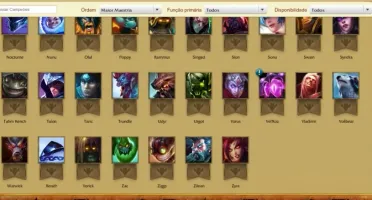 Conta Gold IV, 138 champs(todos), 77 skins(Incluindo raras)