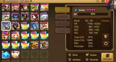 Conta Summoner's War