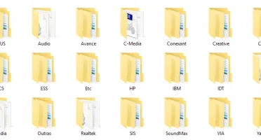 Todos os drivers extraídos dos setups que ja trabalhei