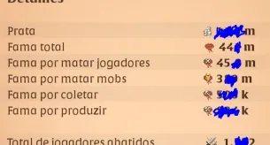 Albion Midgame 450Mpve 45Mpvp, Boa Variedade Spec, Ilha Ful