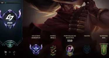 Conta LOL D4 - Todos Champs - 90 SKINS - MMR ALTO