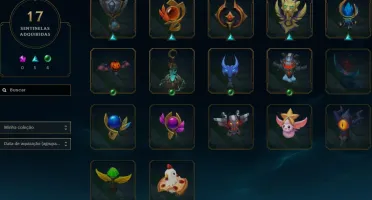 Conta LOL D4 - Todos Champs - 90 SKINS - MMR ALTO