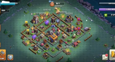 Conta Clash of Clans CV11!!