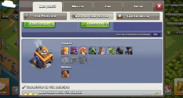 Conta Clash of Clans CV11!!