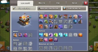 Conta Clash of Clans CV11!!