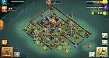 Clash Royale nível 13 + Clash of Clans cv 11