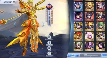 Saint Seiya Awakening - conta level 56