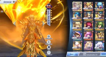 Saint Seiya Awakening - conta level 56