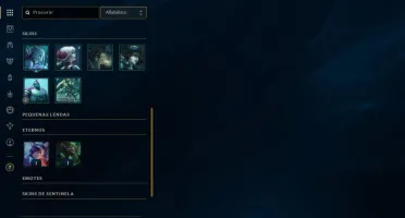 Conta smurf platina IV 72% Winrate (4) League of legends