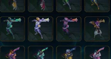 Conta lol diamantes IV full champs, 466 skins diversos raros
