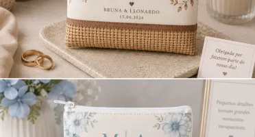 Necessaire Flat Personalizadas - PEQUENA