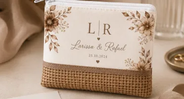 Necessaire Flat Personalizadas - PEQUENA