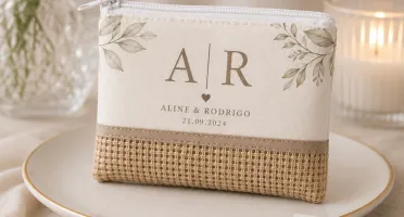 Necessaire Flat Personalizadas - PEQUENA