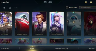 CONTA LOL WILD RIFT EX GRÃO-MESTRE