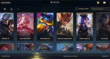 CONTA LOL WILD RIFT EX GRÃO-MESTRE