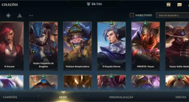 CONTA LOL WILD RIFT EX GRÃO-MESTRE