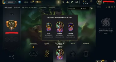 Conta League of Legends Full Acesso - 139 Champs e 88 Skins