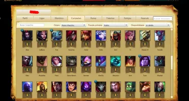CONTA GOLD V - LEAGUE OF LEGENDS