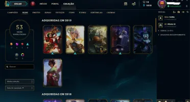 conta lol gold IV
