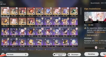 Conta Honkai Star Rail Lv70+ Lv44 Europe