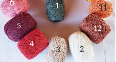 Kit São João Flores de Crochê para Aplique