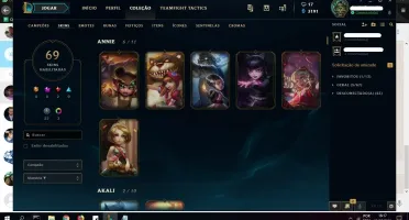 Conta - League of Legends