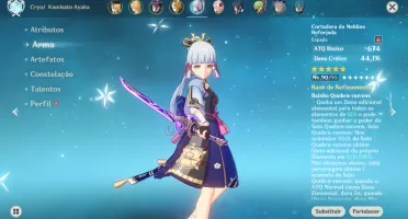 🟢Genshin Impact - Varias opções com Ayaka/NAVI/NAVIc6 +++✨