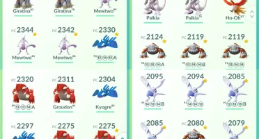 Conta Pokemon Go LV35 com 141 Lendários