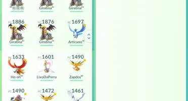 Conta Pokemon Go LV35 com 141 Lendários