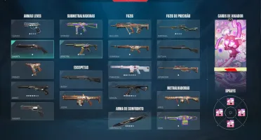 Conta Valorant Ascendente 1 full acesso (com skins)